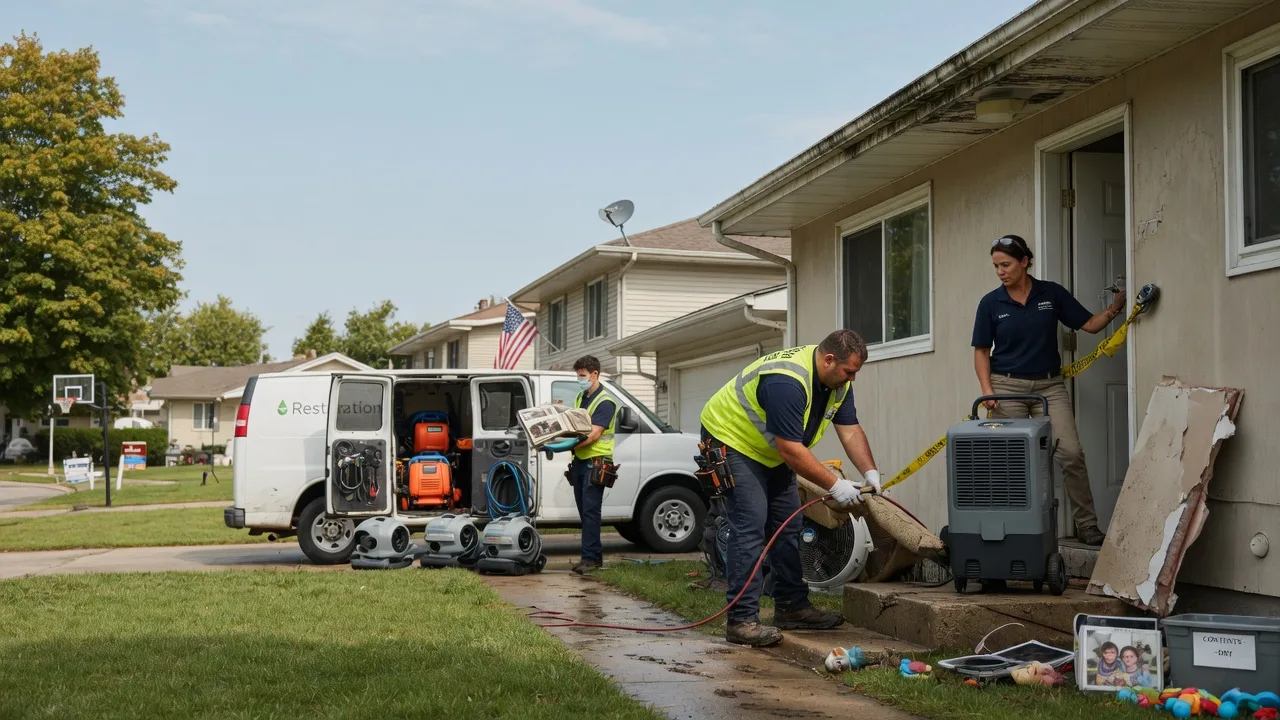 Water Damage Restoration in Perrysburg, NY near me